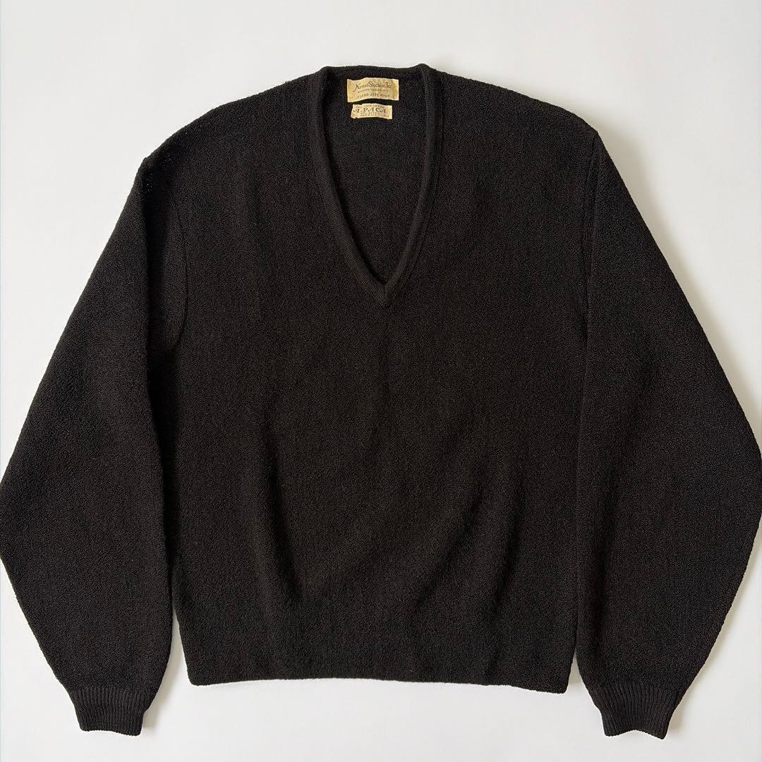 〜60s USA製 Lord Jeff パール編み アルパカセーター