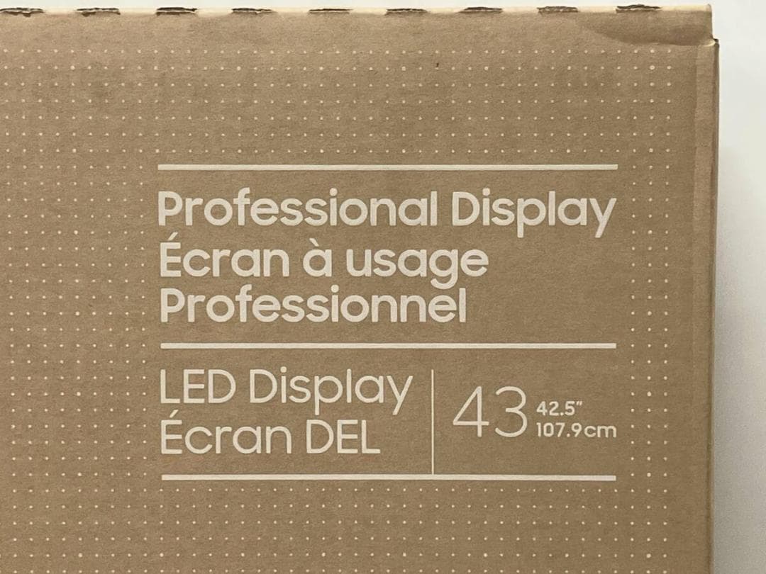 Samsung サイネージ 43インチ QB43C