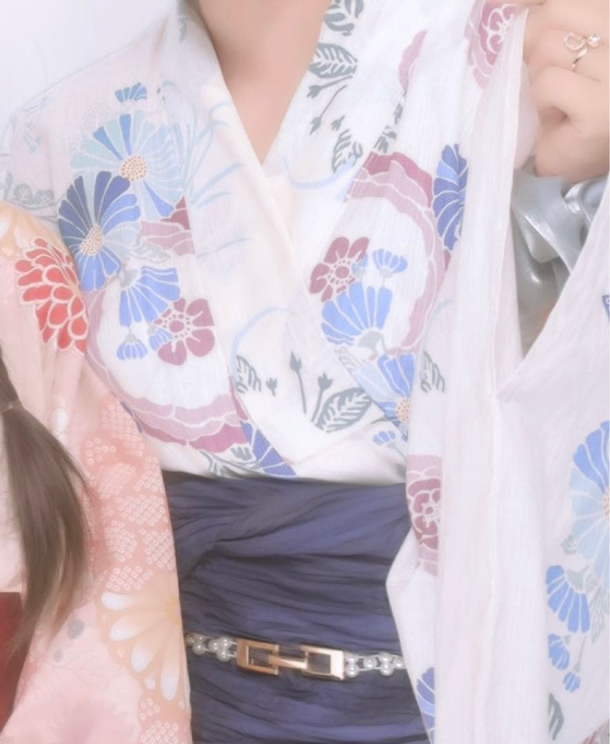 Dita 浴衣 浮世の古典絢爛 和歌山染工日本染め 2点セット 夏