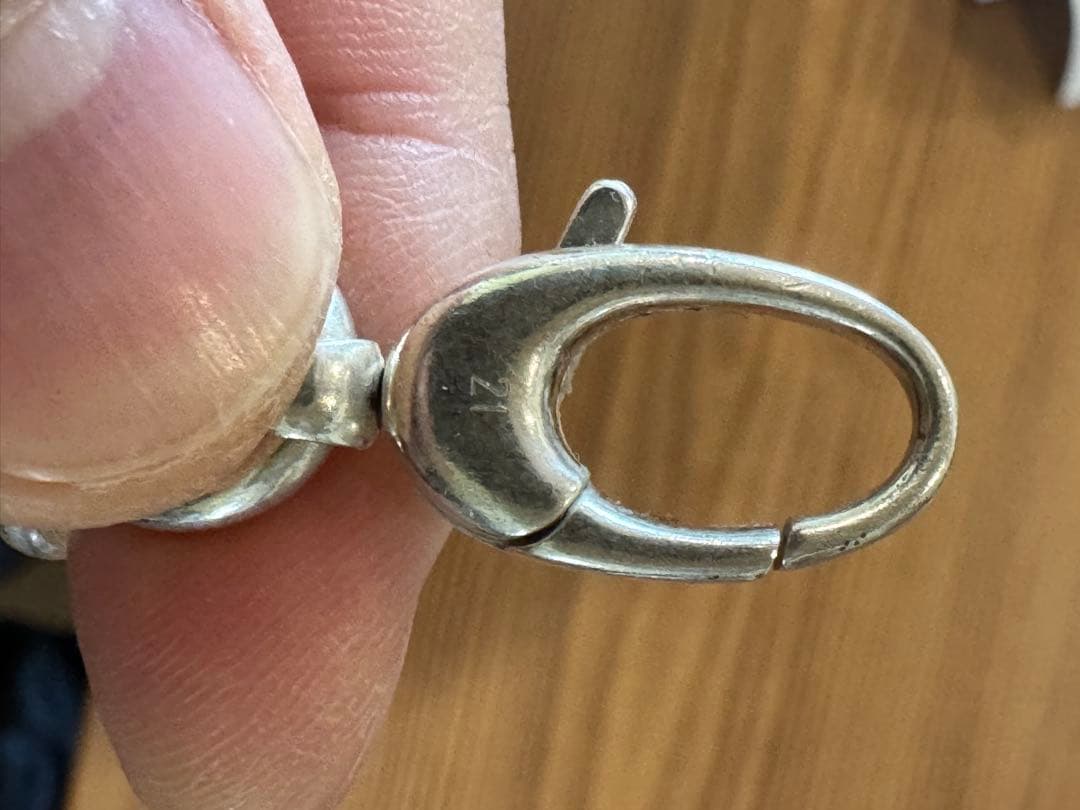 グッチ GUCCI ドッグタグ チェーン ブレスレット SV925 希少