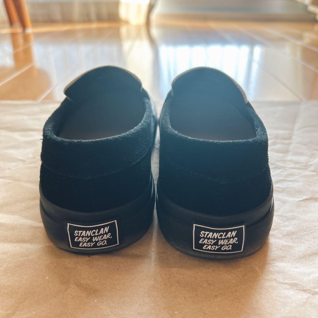 STANCLAN ブラック/ホワイト ローファー