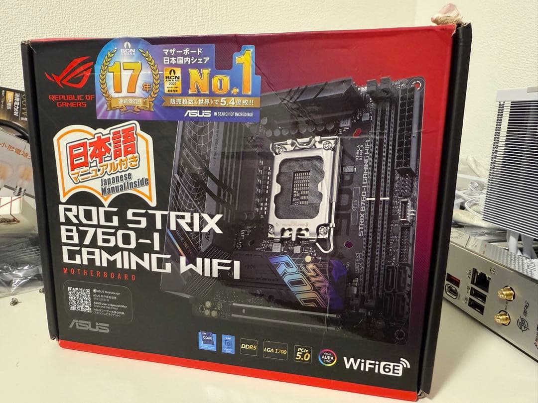 【ジャンク】ROG STRIX B760-I GAMING WIFI