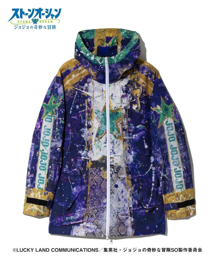 glamb ジョジョの奇妙な冒険 High Neck Jotaro Jacket