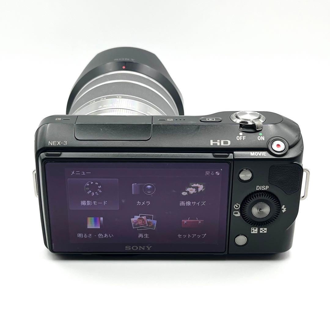 SONY ソニー α NEX-3 E18-55mmレンズキット ブラック