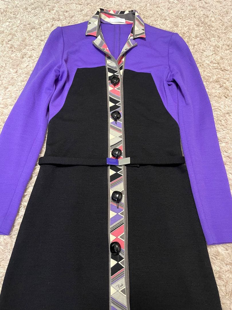 EMILIO PUCCI イタリア製 ウール100% ワンピース