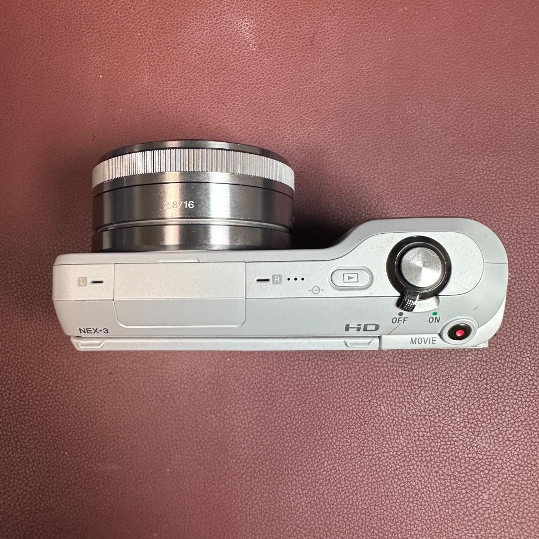 SONY NEX-3 ミラーレス一眼 ＋ 単焦点レンズ SD16GB付