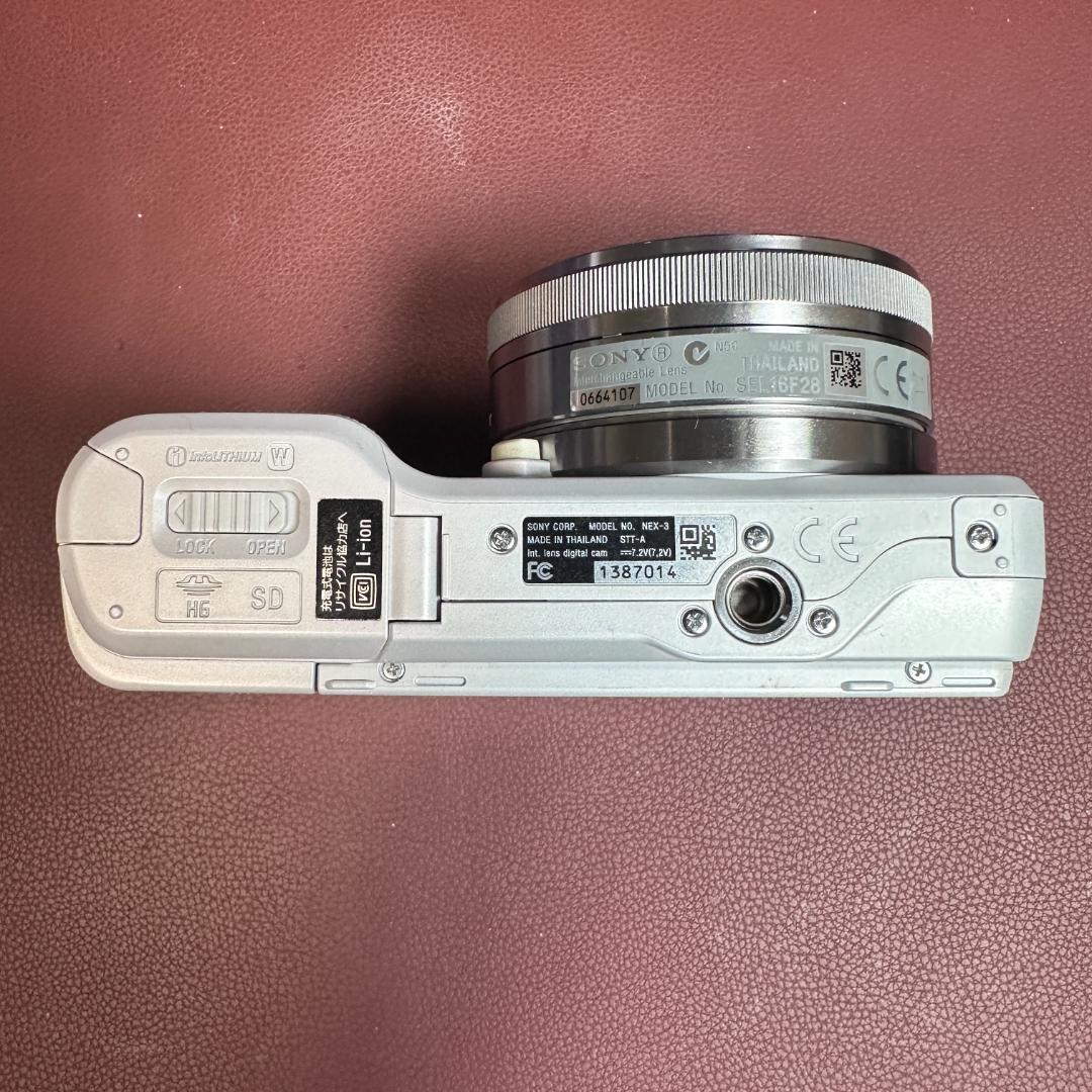 SONY NEX-3 ミラーレス一眼 ＋ 単焦点レンズ SD16GB付