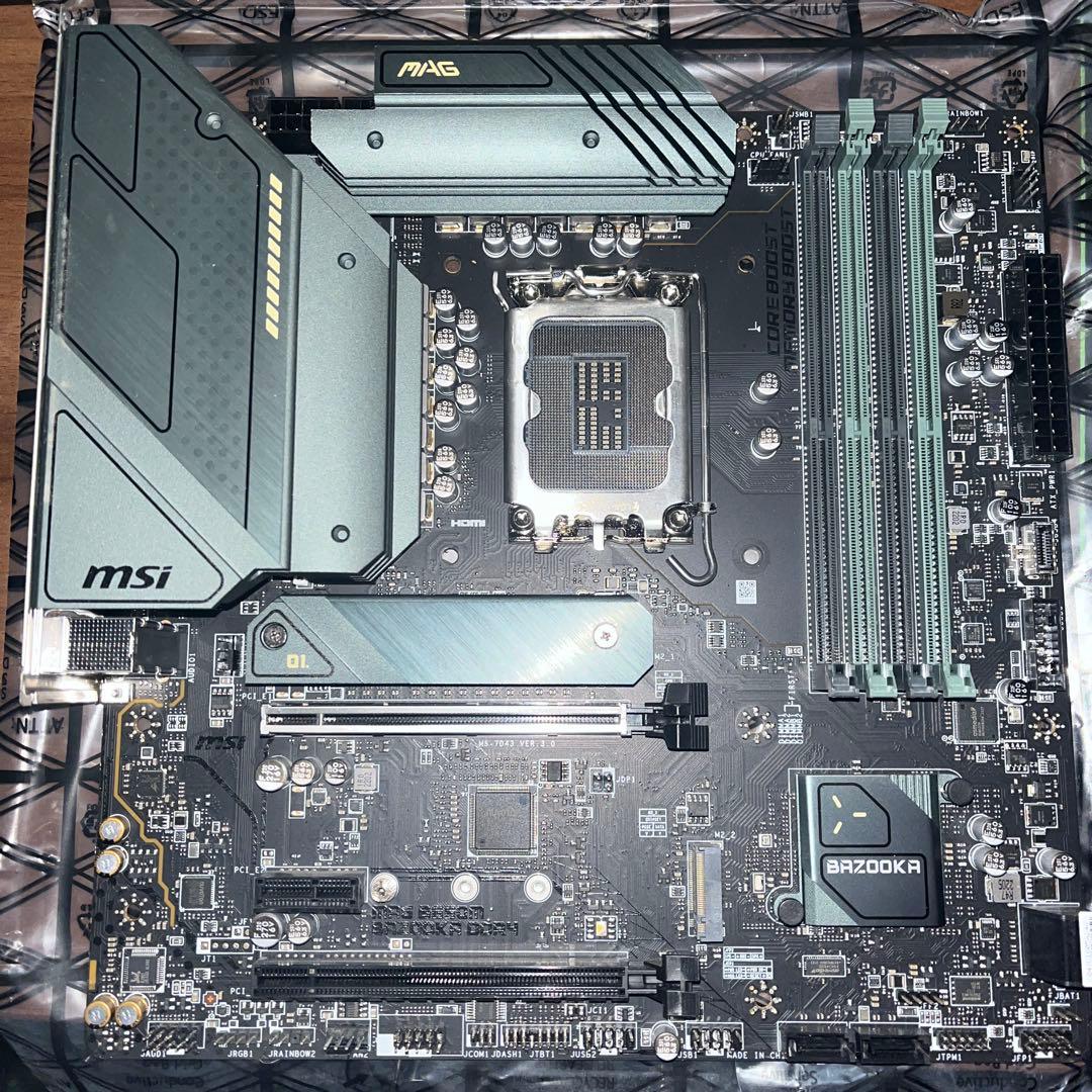 MSI MAG B660M BAZOOKA DDR4※無言購入不可