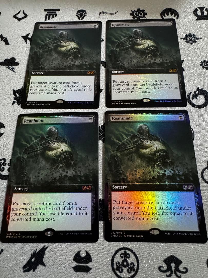 4枚セット 再活性 foil 英語