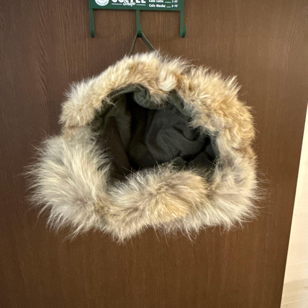 50s アメリカ軍　実物　m51、m65 フード　コヨーテファー　米軍