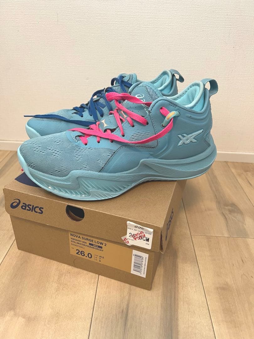 asics NOVA SURGE LOW2 26.0ノヴァサージ2