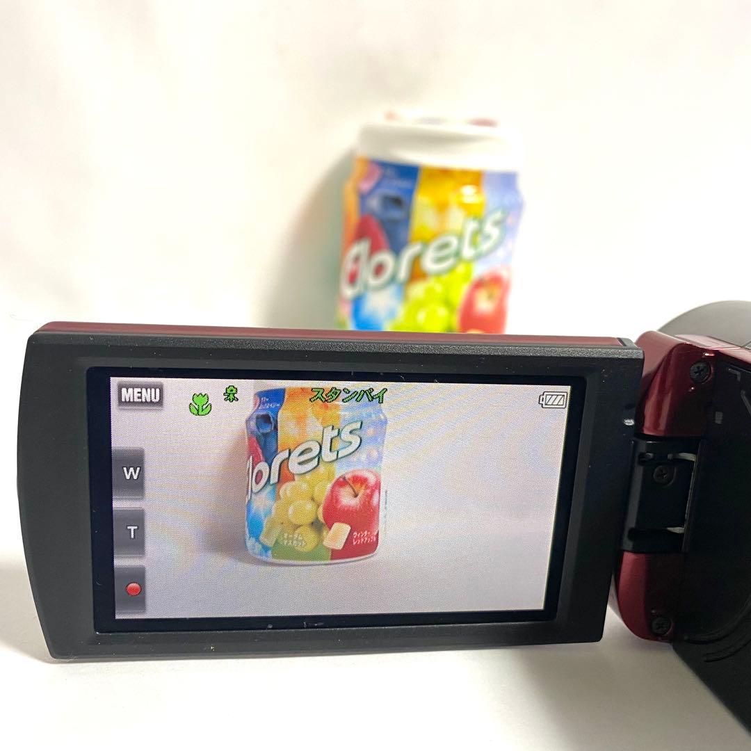 SONY HDC-CX180 ビデオカメラ レッド 本体 ケース付き