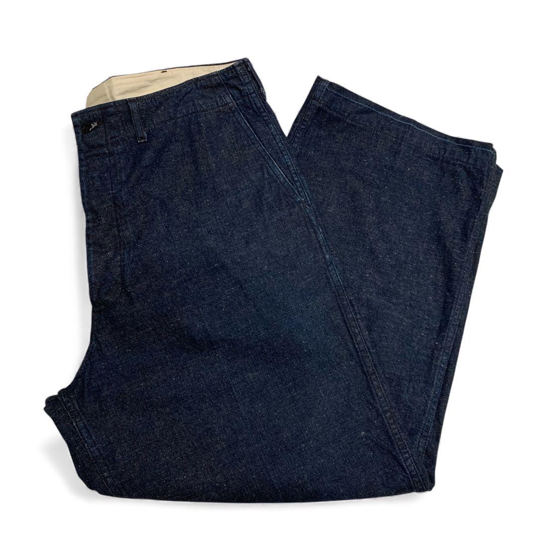 【36inch】アットラスト AT LAST TWC BP アーミーデニムパンツ