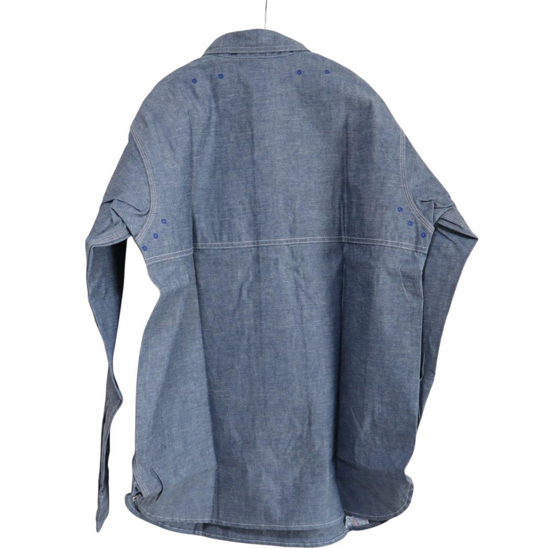 N-390 デッド　8hour union シャンブレーシャツ　旧マッコイ　16