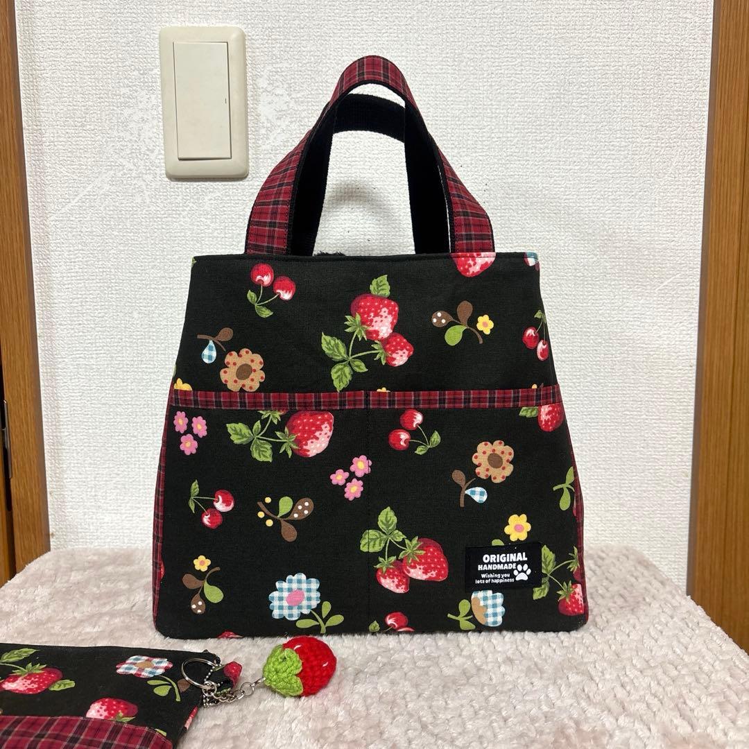 コヤンイサムチョン　ふわモコルミちゃん　フリルトート＆ポーチ