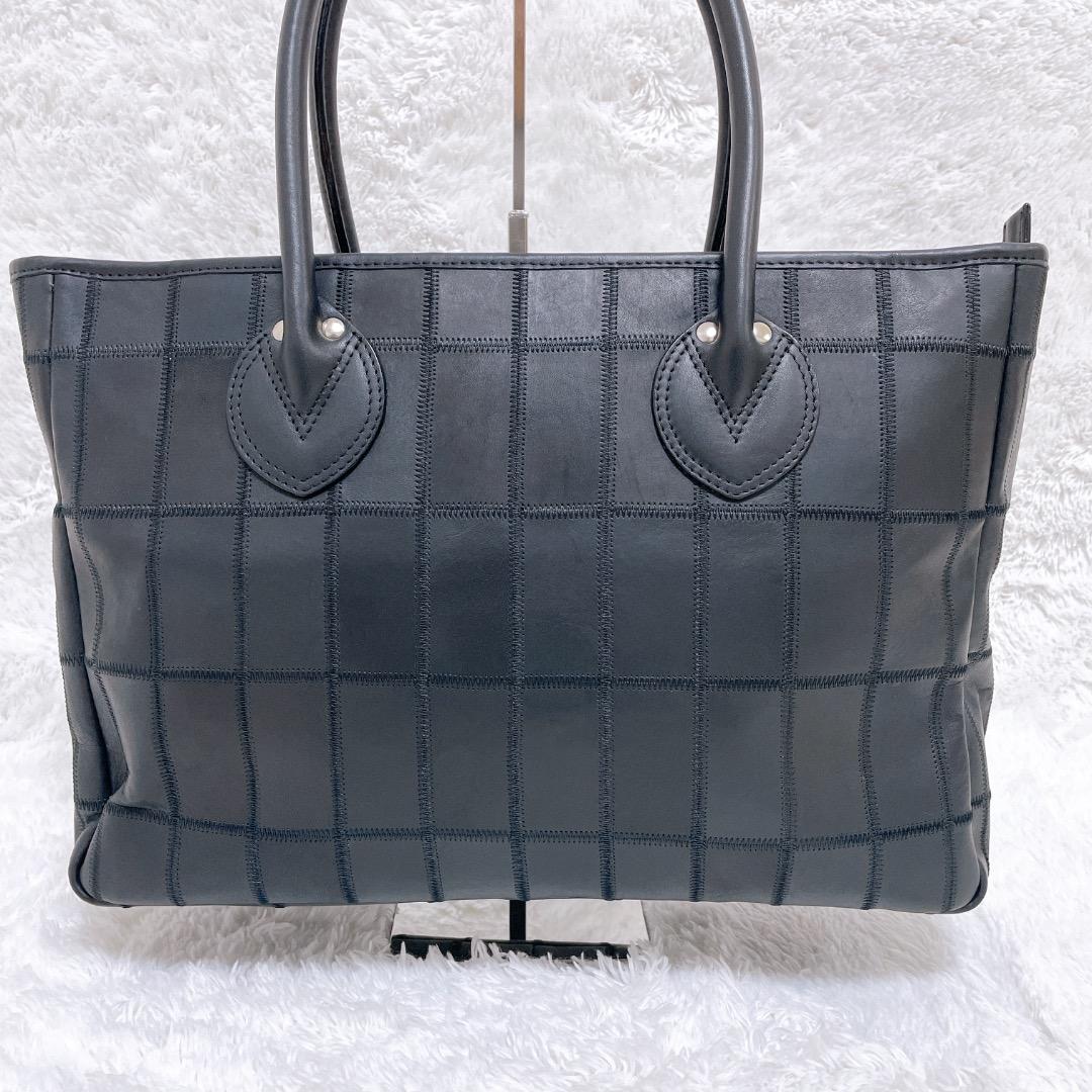 TRION トライオン ハンドバッグ ビジネス クラブレザー A4 ブラック