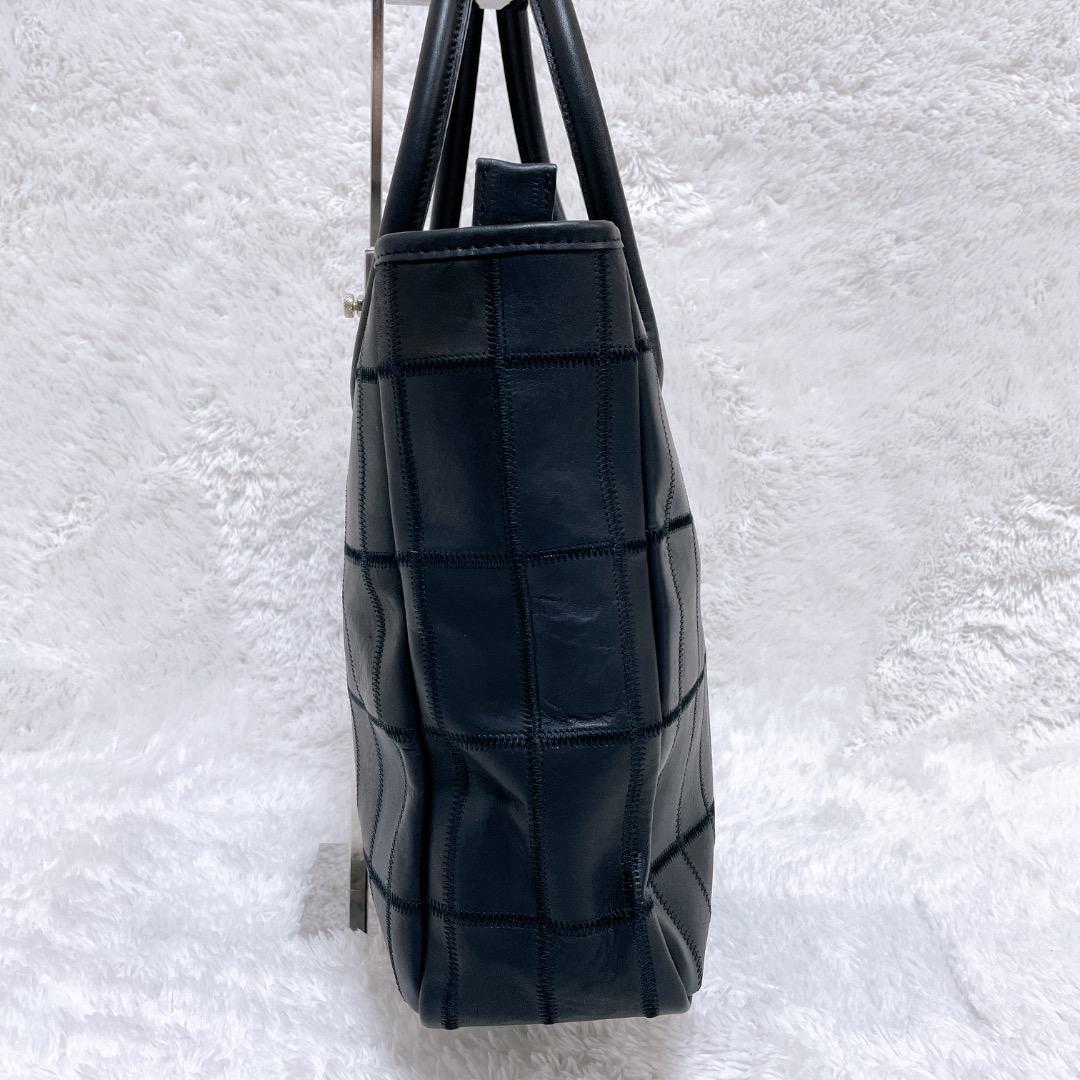 TRION トライオン ハンドバッグ ビジネス クラブレザー A4 ブラック