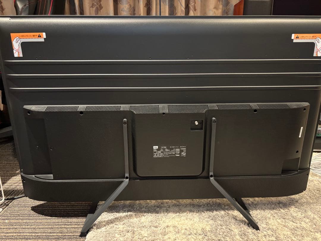 2021年式TCL 50P-815 50インチ地デジGoogle TV 4K対応