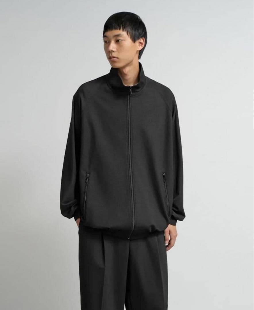 トップス SIDOGRAS Melange Ponte Track Blouson