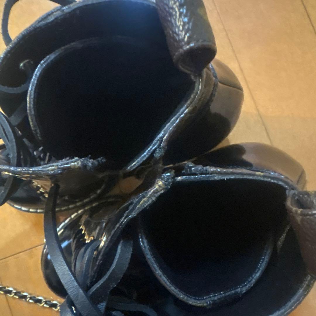 Louis Vuitton レースアップブーツ 37