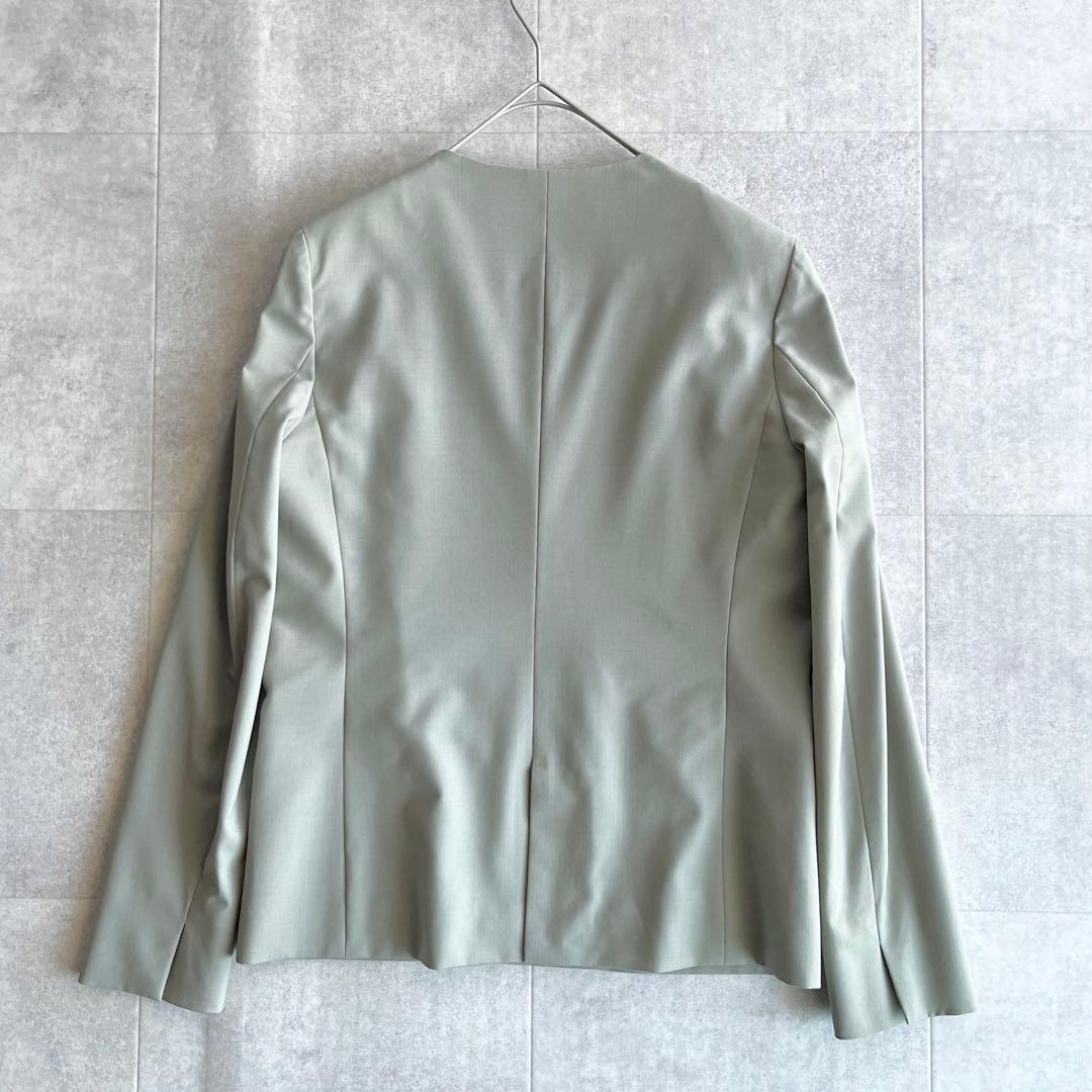 【良品】グリーンレーベルリラクシング カチリラ ジャケット パンツスーツ