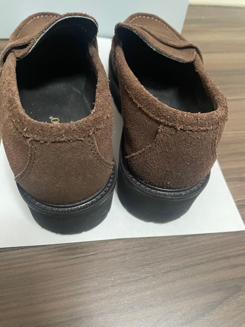 Deuxieme Classe CAMINANDO スエード厚底ローファー　37