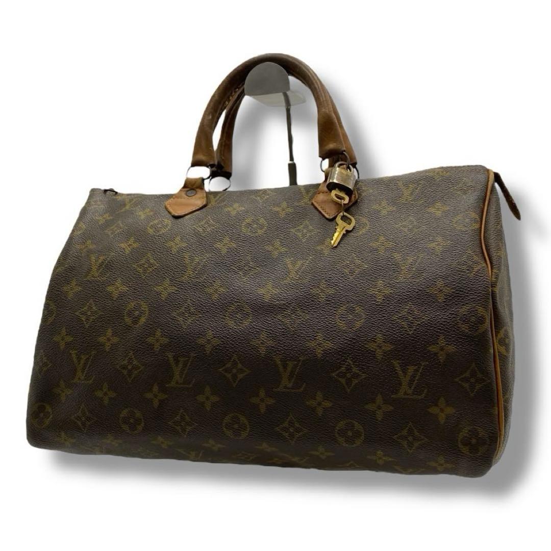 良品 ルイヴィトン スピーディ35 モノグラム バッグ ボストン ビンテージ