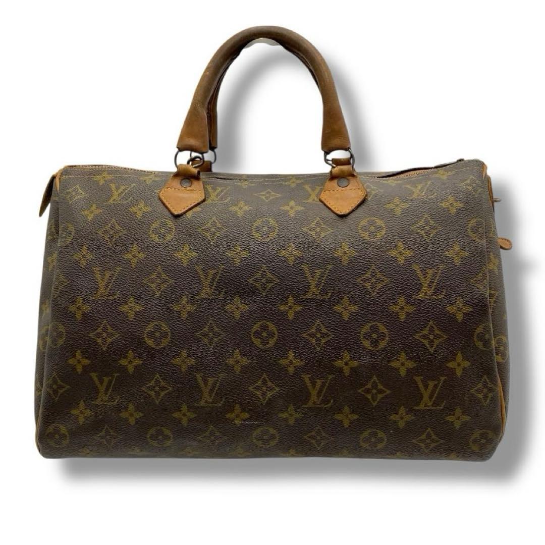 良品 ルイヴィトン スピーディ35 モノグラム バッグ ボストン ビンテージ