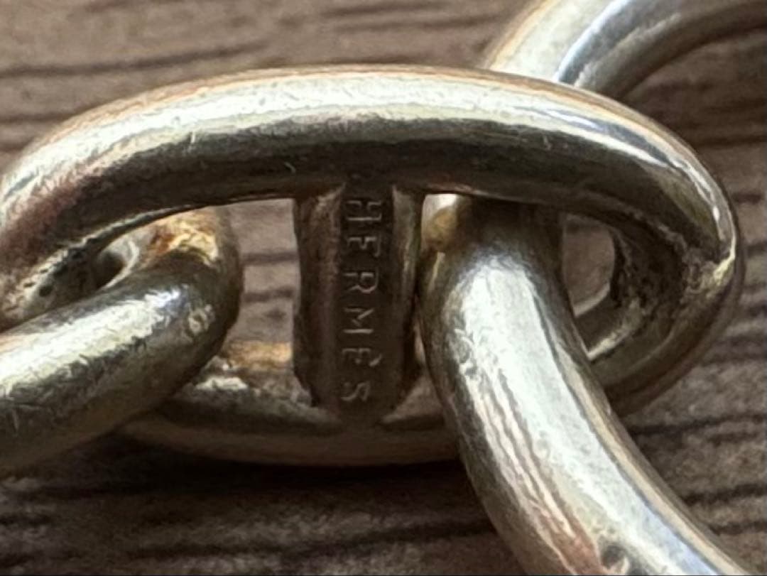 HERMES シェーヌダンクル　PM 19コマ　ブレスレット