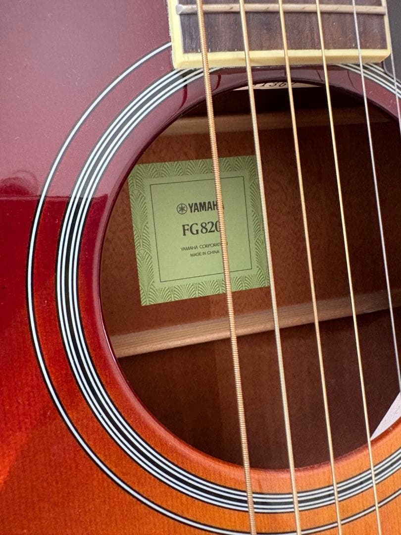 【美品】YAMAHA FG820 アコースティック・ギター ＆専用ケース