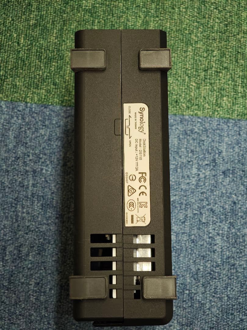 Synology DS118 NAS 本体 ACアダプター付 HDDなし