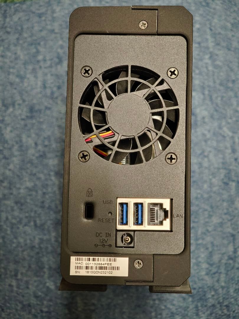 Synology DS118 NAS 本体 ACアダプター付 HDDなし