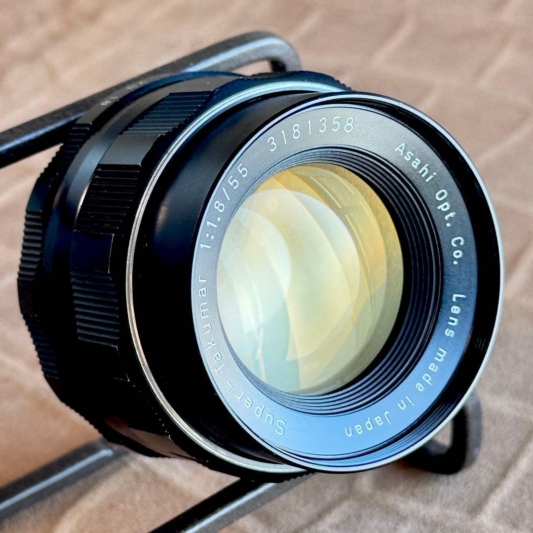 光学極美品_作例有✨ PENTAX スーパータクマー 55mm f1.8 後期型
