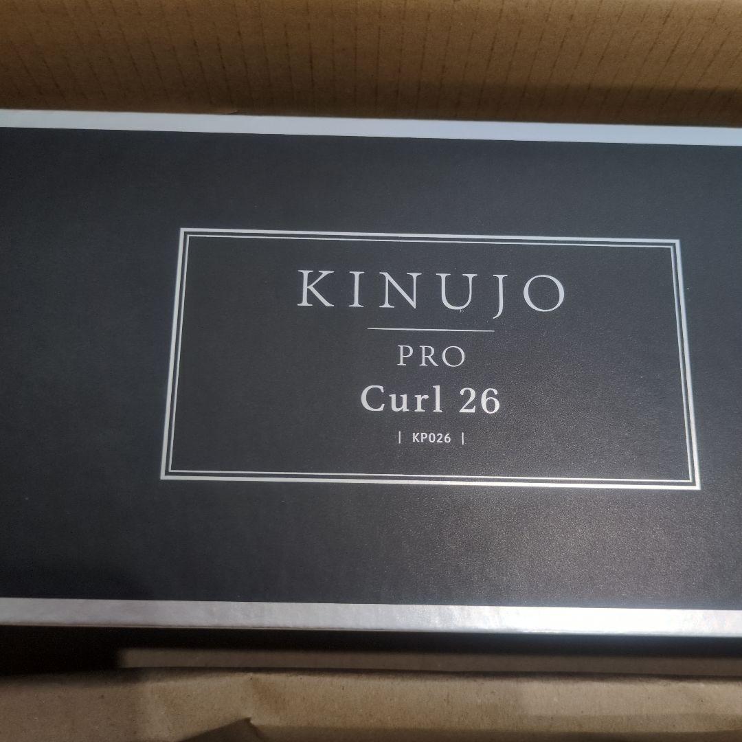 KINUJO PRO Curl 26 ヘアアイロン 新品