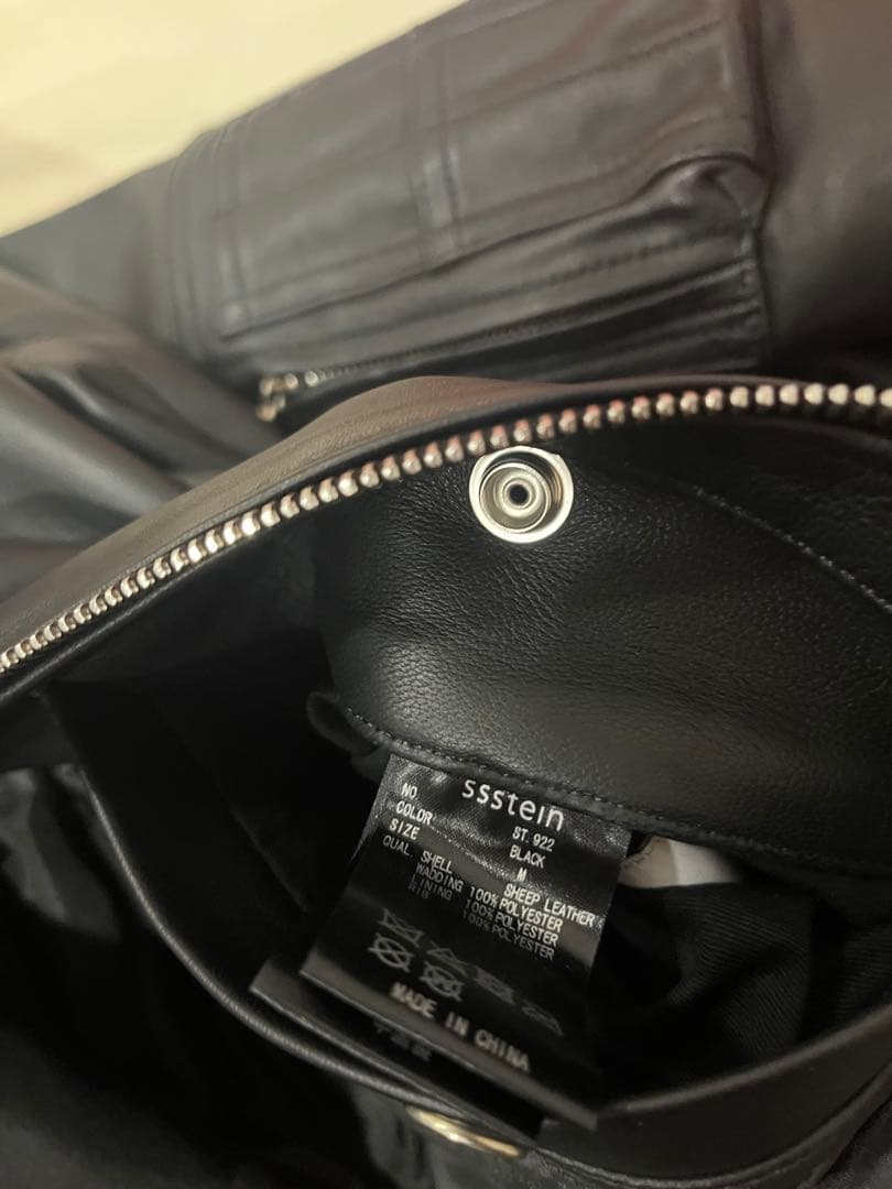 24FW stein LEATHER FLIGHT JACKET Mサイズ