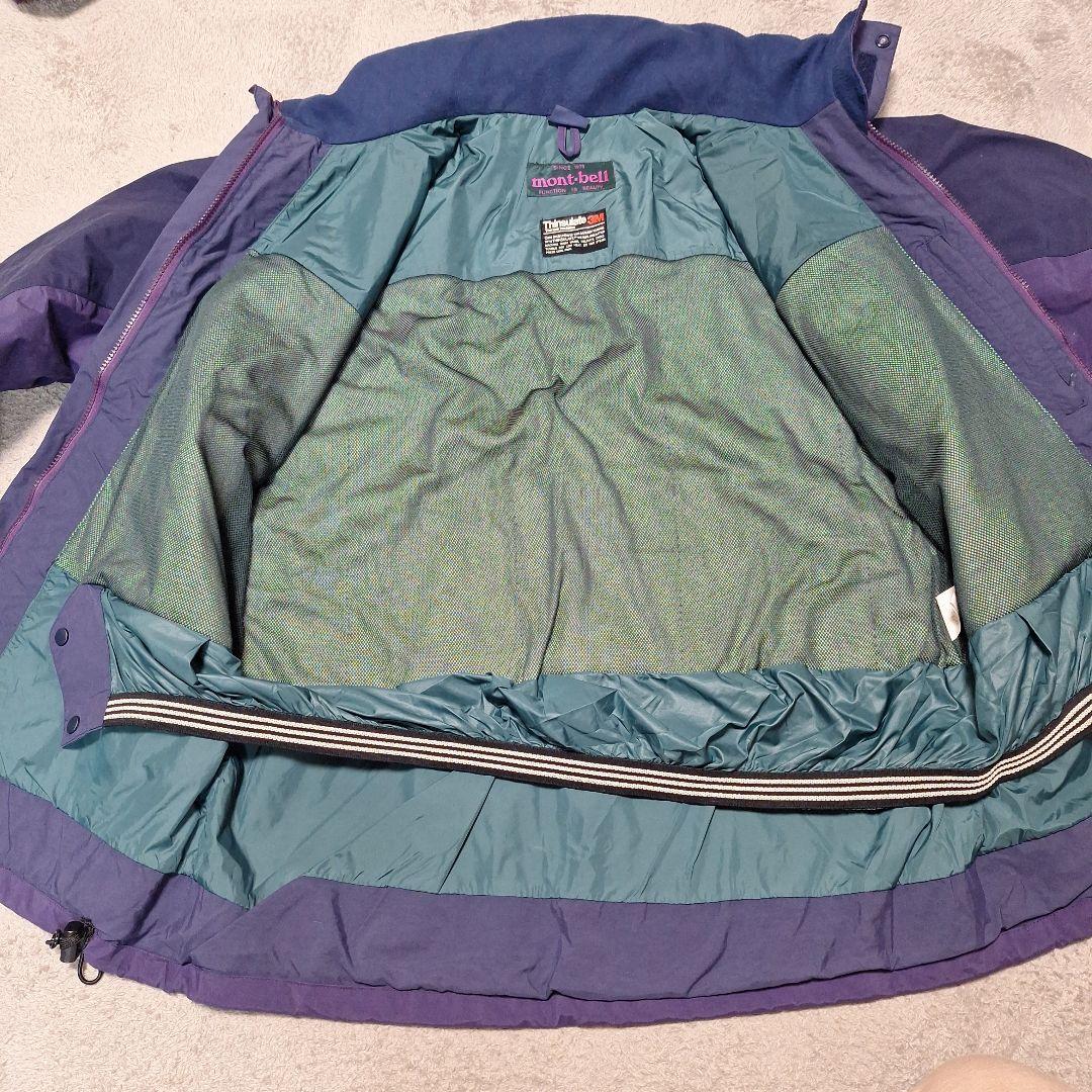 mont-bell　スキーウェア　上下　パープル　M