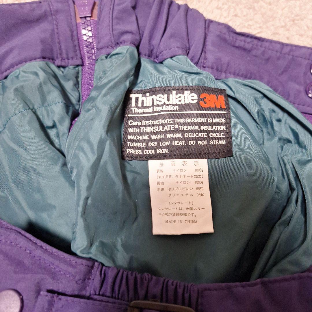 mont-bell　スキーウェア　上下　パープル　M