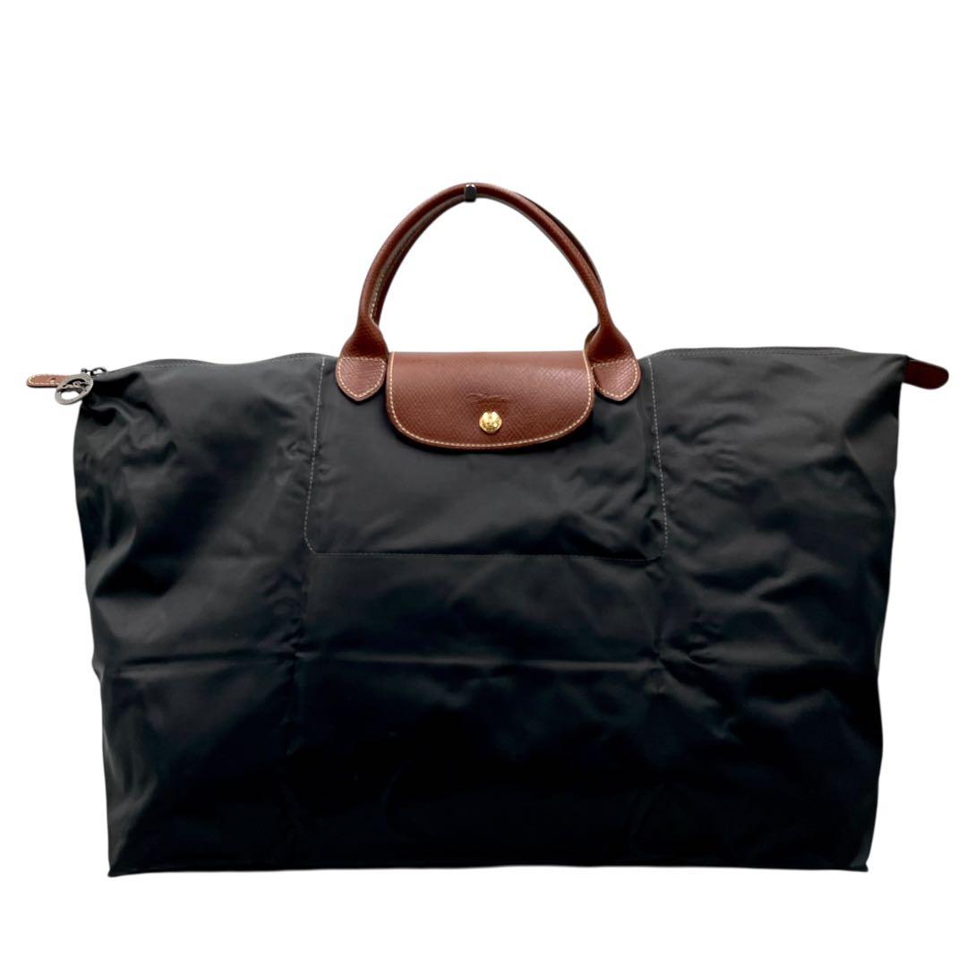 未使用級✨XL✨ロンシャン プリアージュ ボストンバッグ トートバッグ折り畳 ⑧