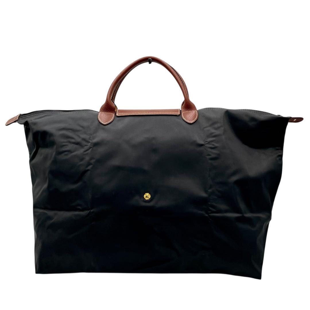 未使用級✨XL✨ロンシャン プリアージュ ボストンバッグ トートバッグ折り畳 ⑧