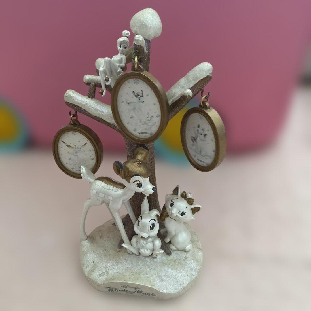 バンビ⭐︎ティンカーベル⭐︎マリー⭐︎とんすけ⭐︎置物⭐︎Winter Mouse