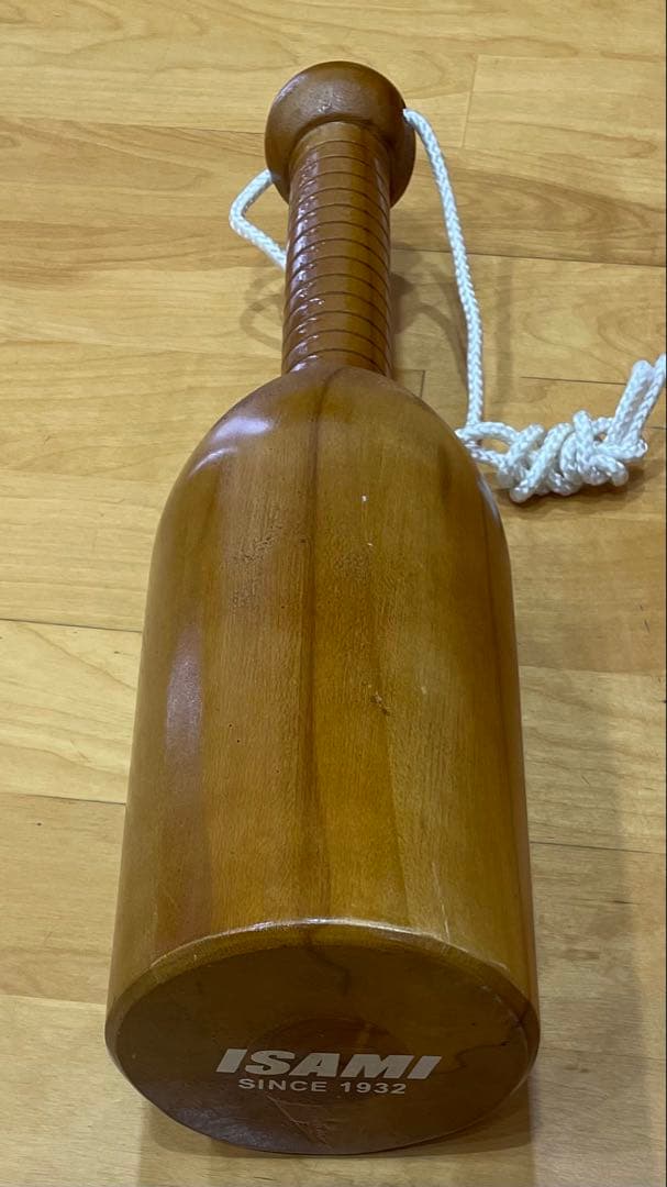 ISAMI 木製トレーニング器具「コシティ」1本3kg（2本セット）肩甲骨