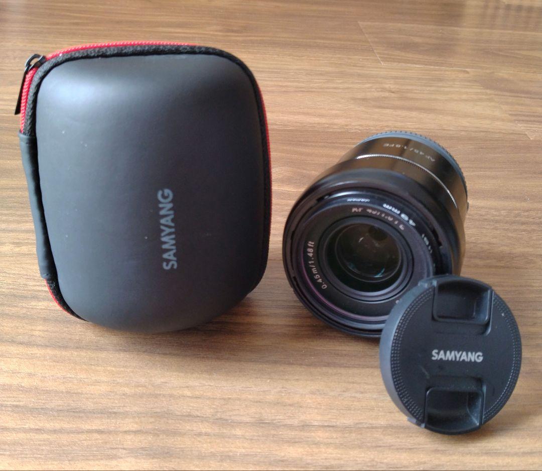 SAMYANG AF45ｍｍ F1.8 FE ＆レンズフィルター