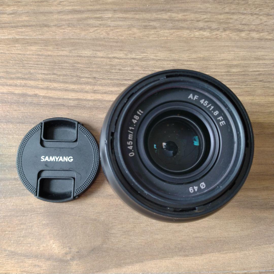 SAMYANG AF45ｍｍ F1.8 FE ＆レンズフィルター