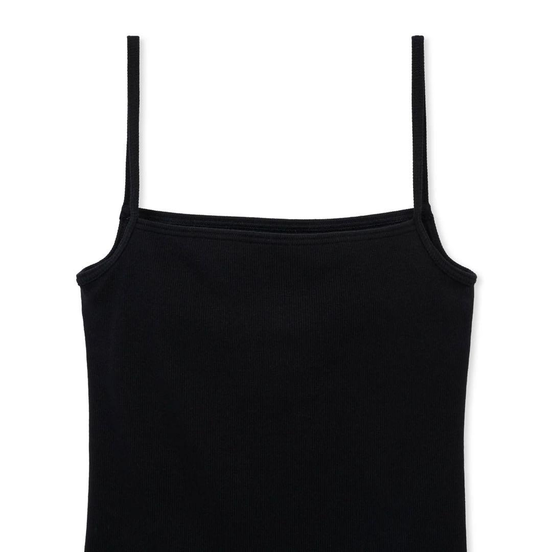 THE SHISHIKUI COTTON C キャミソール　ブラック　M