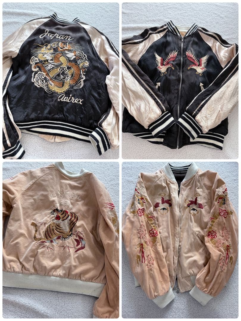 専用です。AVIREXの刺繍 スカジャン XSレディース