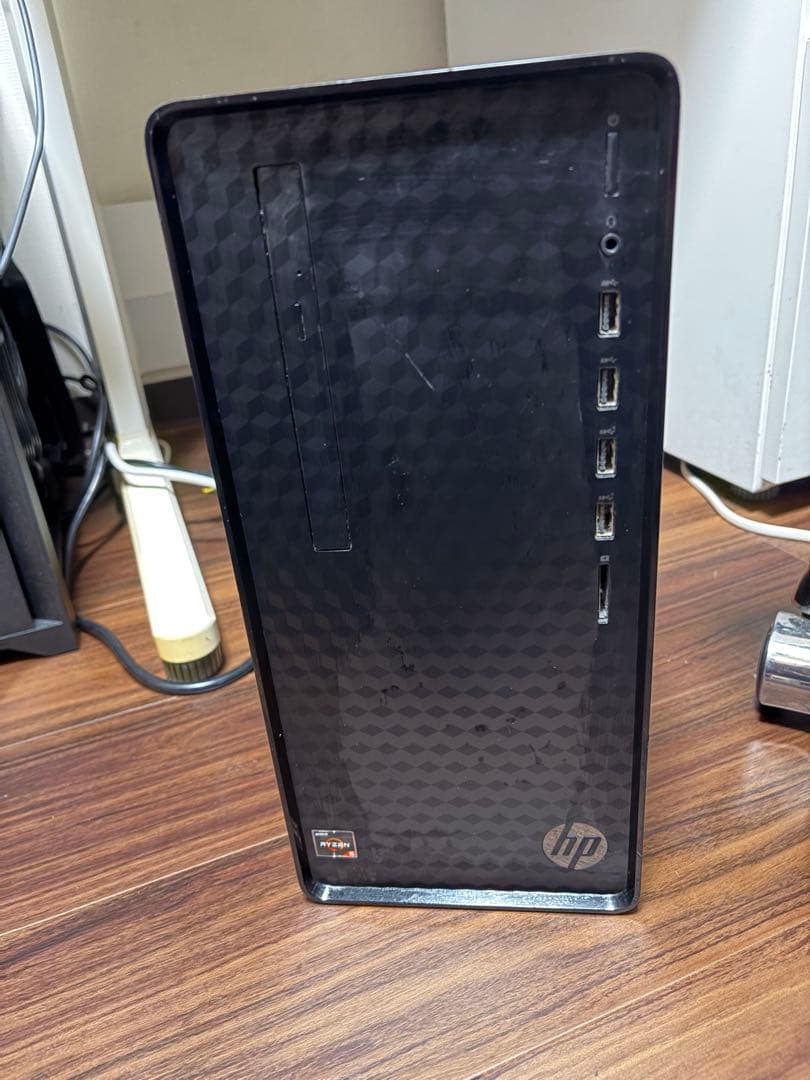 HP デスクトップPC ブラック　HP Desktop M01
