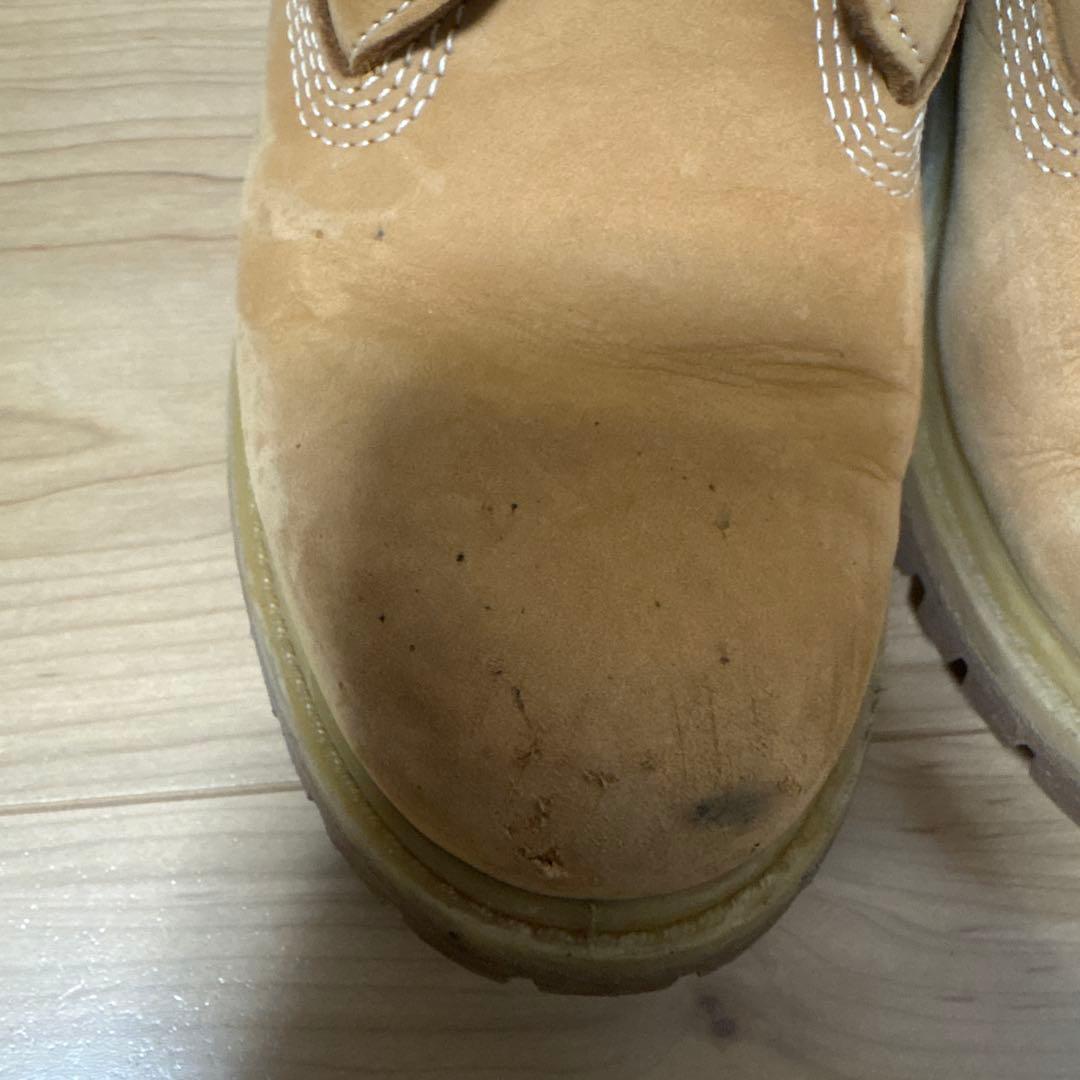 Timberland ベージュ スエード ワークブーツ