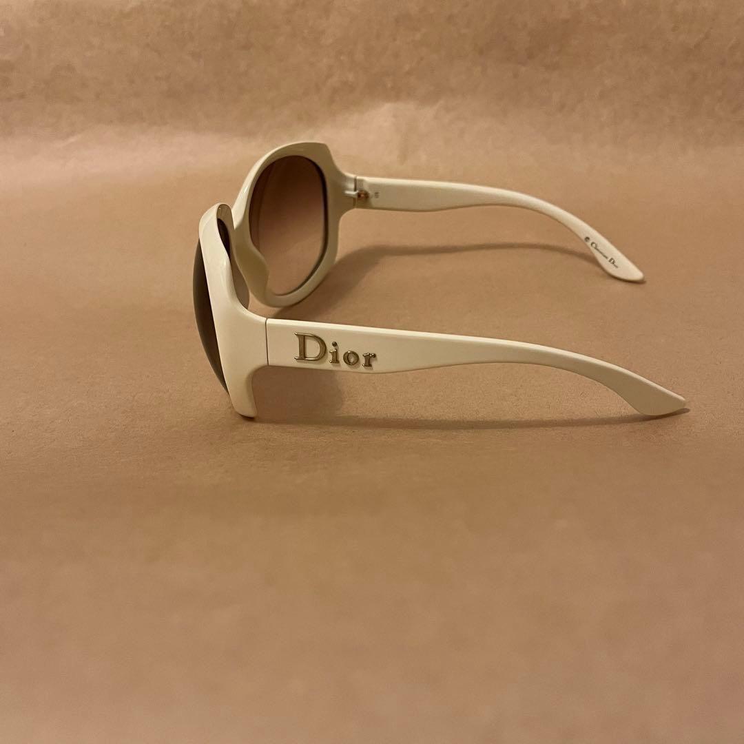 （希少）Dior クリスチャン　ディオール　サングラス　白　ホワイト