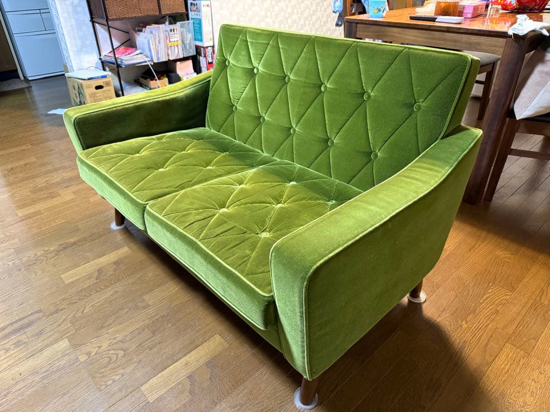 【バイカー！】カリモク60 ロビー チェア 2シーター