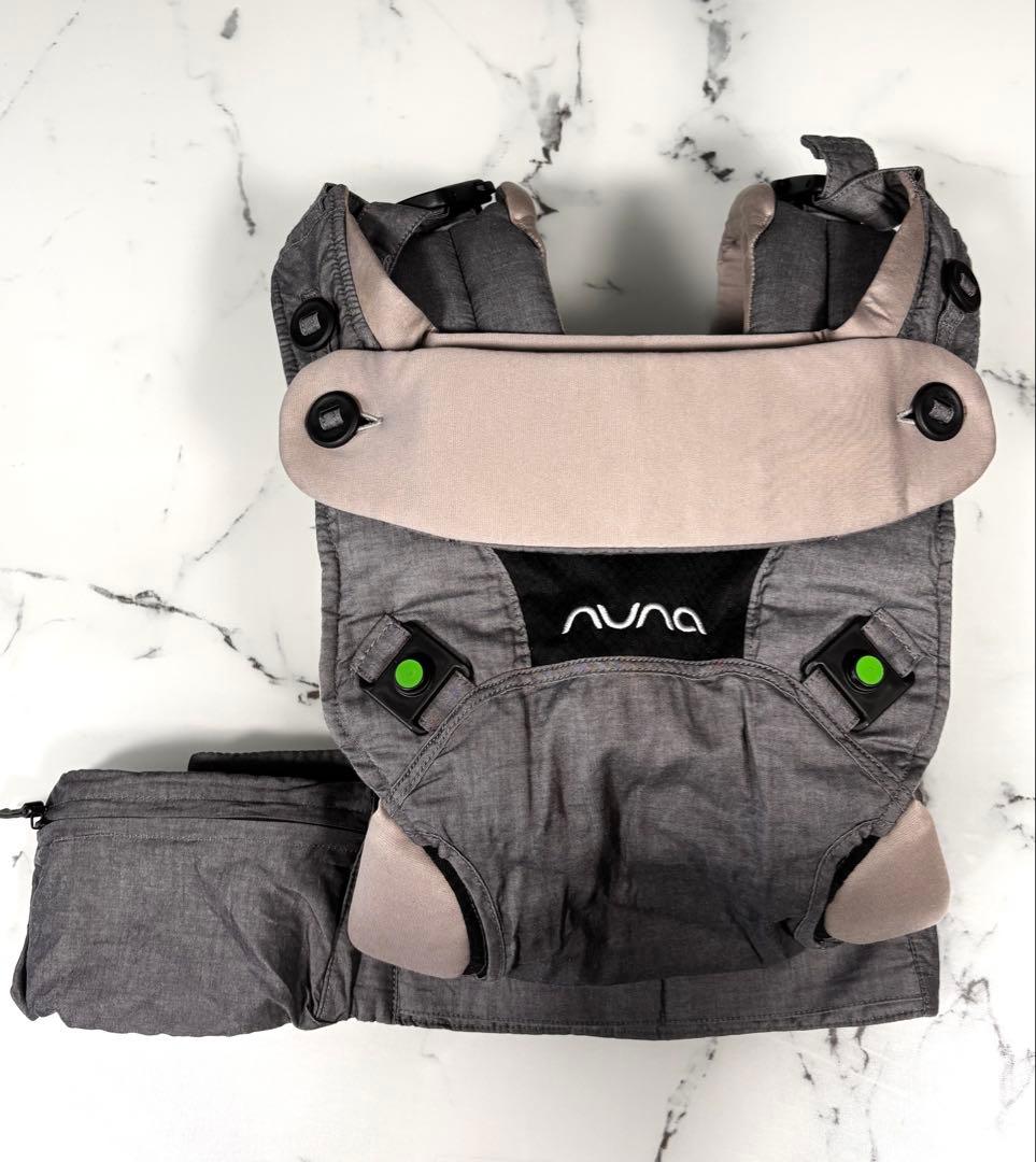 NUNA cudl 抱っこ紐 ベビーキャリア　カドル　SOFTENED シャドウ